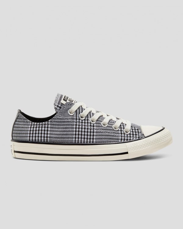 Converse Chuck Taylor All Star Mix And Match Sort Hvide Sko Danmark - Converse Lave Sneakers Dame -